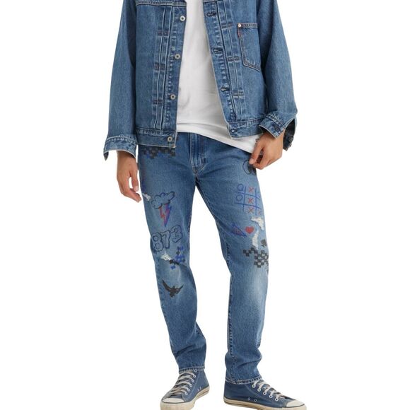 Levi's 512 Premium Slim Taper Fit Men's Blue Jeans Size 31 X 32 Denim NWT - Picture 8 of 17